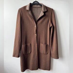 Loro Piana 100% Cashmere Reversible Double-Face Coat IT 44 (US 8)